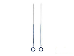 Turnringe aus Aluminium mit Kette