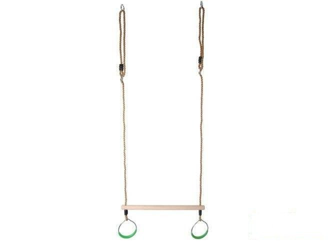 Gymnastisches Trapez mit runden Reifen