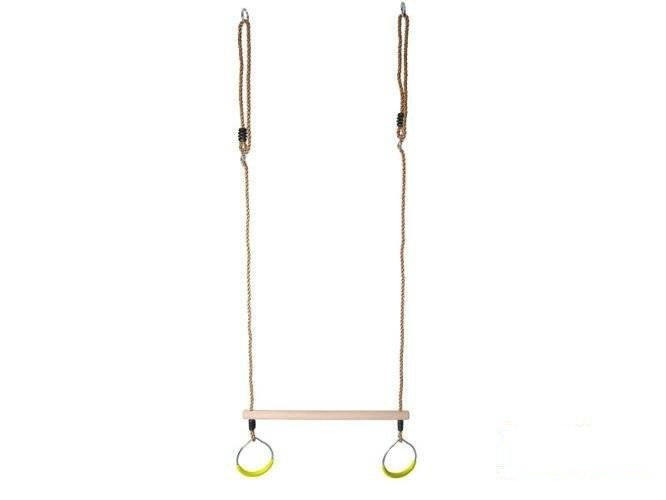 Gymnastisches Trapez mit runden Reifen