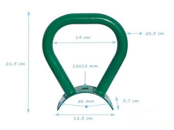 Waagebalkenhalter für Ø100-120 mm Balken