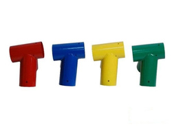 Rohrverbindungsstück für Rundholz 100 Grad