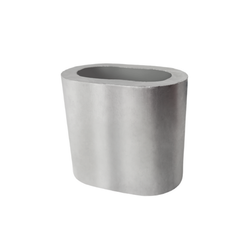 Aluminiumklemmring oval Typ II