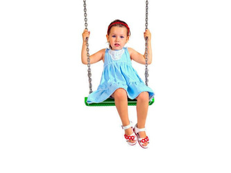 LUX-Schaukel + Satz 5mm-Edelstahlketten - 1,8m