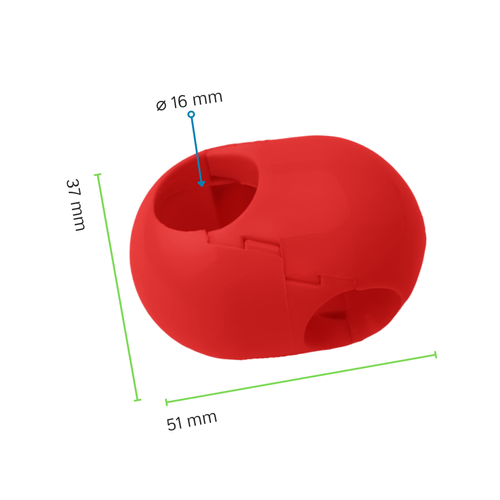 Kreuzverbindung für Herkules-Seil ø 16