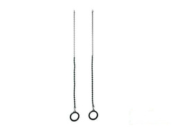 Turnringe aus Aluminium mit Kette