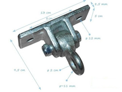 Schaukelhake typ "I" verzinkt