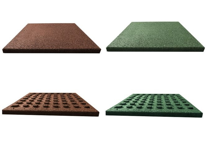 Gummimatte 500x500x35 mm