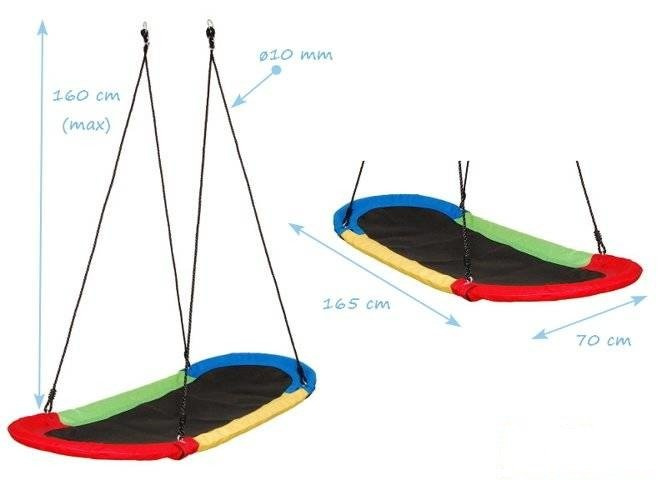 Storchennest voll 165 x 70 cm