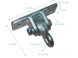 Schaukelhake typ "I" verzinkt