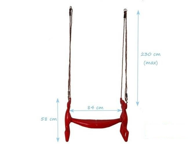 Kunststoffdoppelsitz