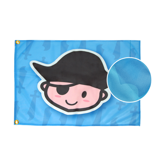 Piratenflagge (mit System) für Kinder auf dem Spielplatz