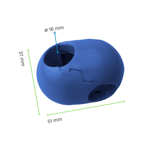 Kreuzverbindung für Herkules-Seil ø 16