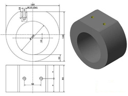 Gummipuffer zum Auswuchten