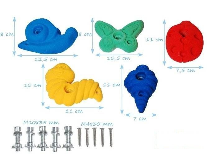 Griffe zum Klettern ANIMALS