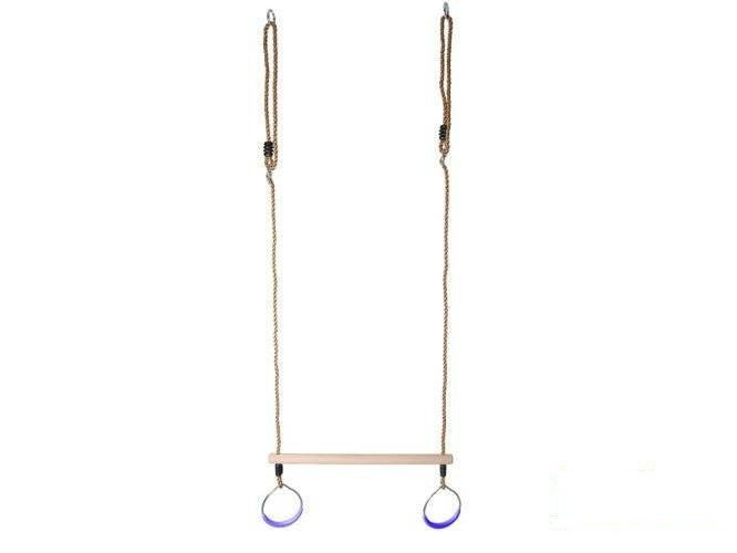 Gymnastisches Trapez mit runden Reifen