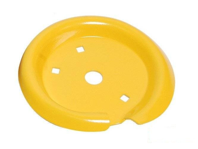 Metallplatte für Feder