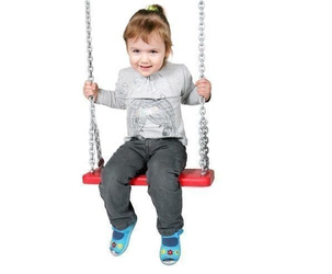 Gummischaukel + Satz 5mm Edelstahlketten - 1,8m