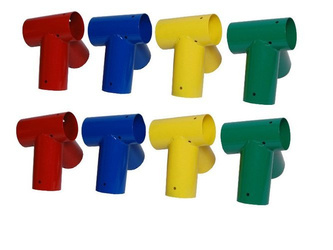 2 x Balkenanschluss Ø100 mm, 100°