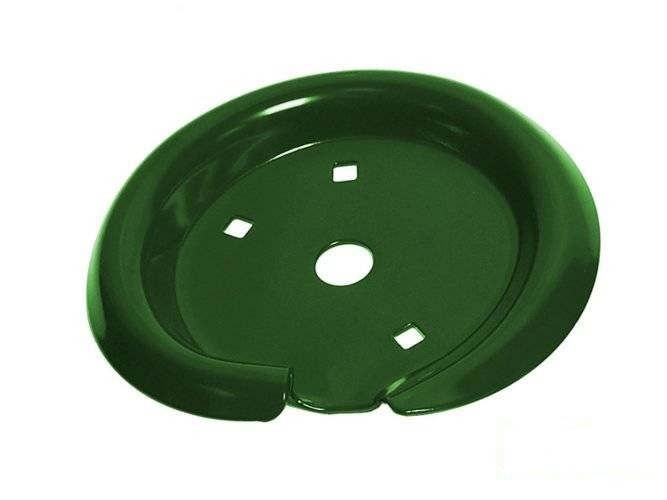 Metallplatte für Feder